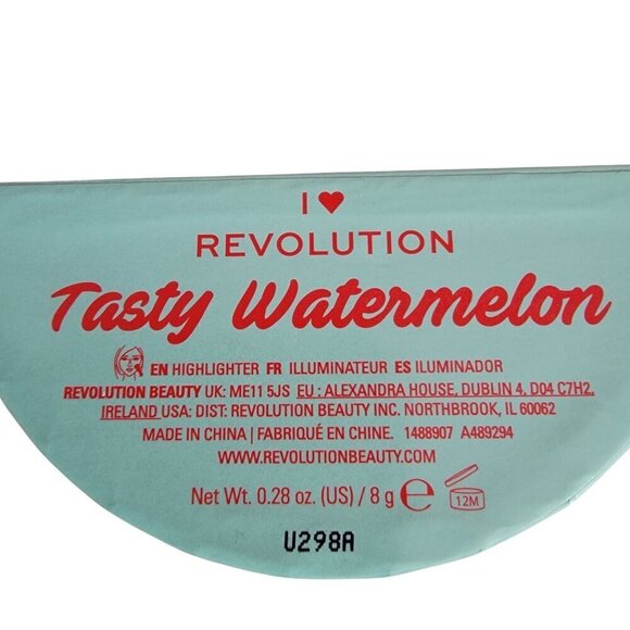I Heart Revolution Watermelon Highlighter Illuminator Pressed Powder NIB - Picture 6 of 8